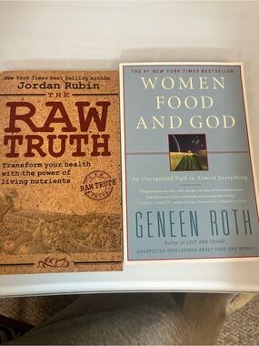 Women Food and God by - Light Blue Paperback